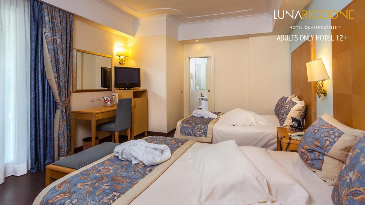 Hotel Luna Riccione E Aqua Spa Only Adults +12 Экстерьер фото